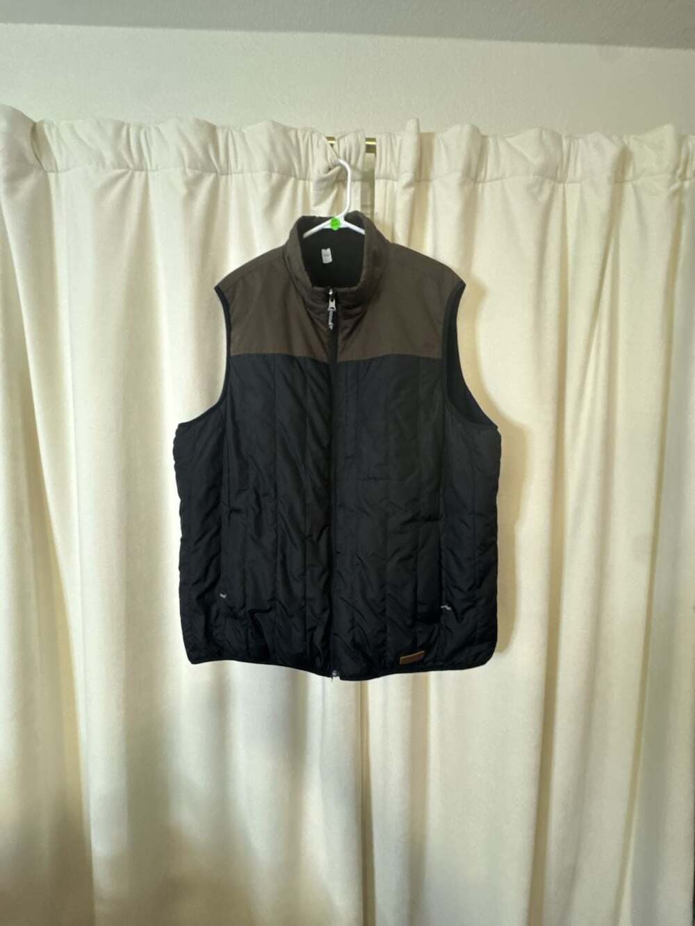 Free Country Men's Alpine Reversible Vest in Brown and Black